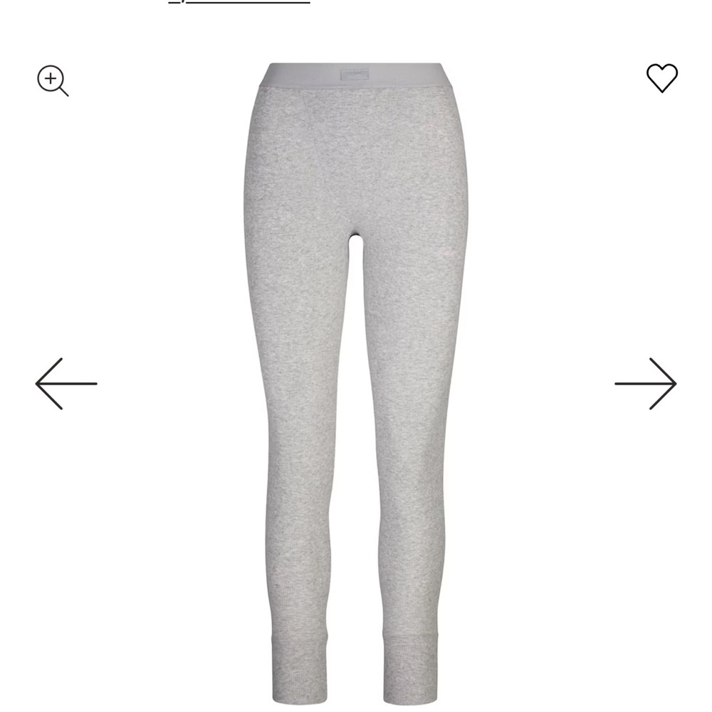 Skims cotton ribbed legging